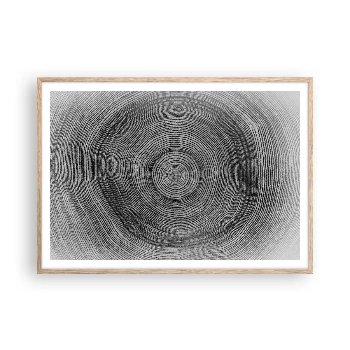 Affisch i ram av ljusek - Ett tecken i tiden - 100x70 cm