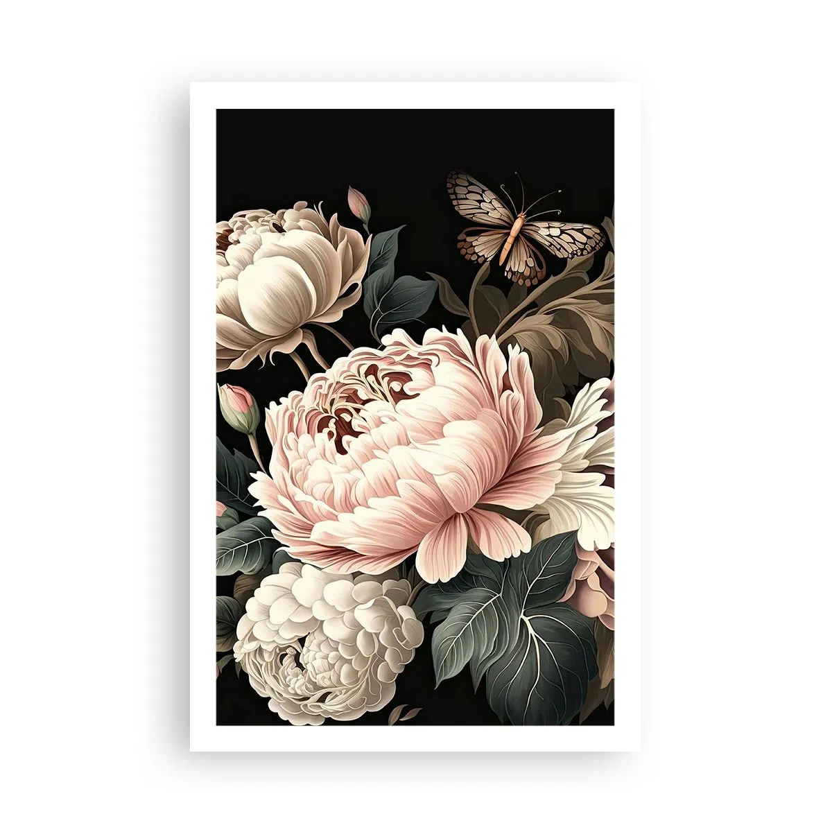 Affisch - I barockstil - 61x91 cm