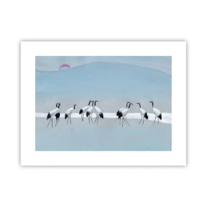 Affisch - Efter en het dag - 40x30 cm