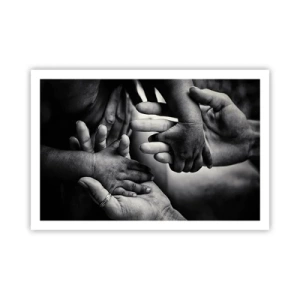 Affisch - Att vara människa - 91x61 cm