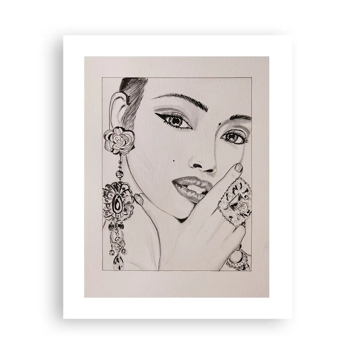 Affisch - Den vackraste juvelen - 40x50 cm