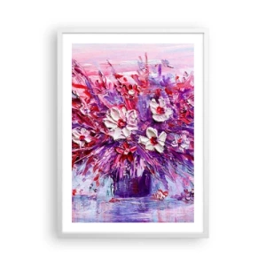 Affisch i vit ram - Oskuld och passion  - 50x70 cm