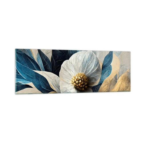 Glastavla - Bild på glas - Har ett hjärta av guld - 90x30 cm