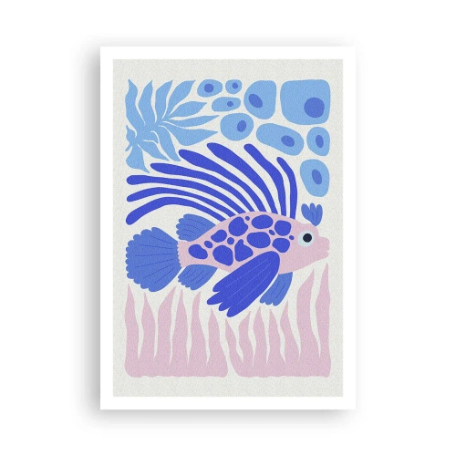 Affisch - I sitt rätta miljö - 70x100 cm