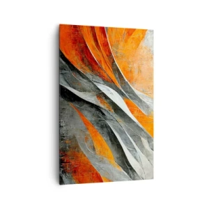 Canvastavla - Bild på duk - Värme och kyla - 80x120 cm