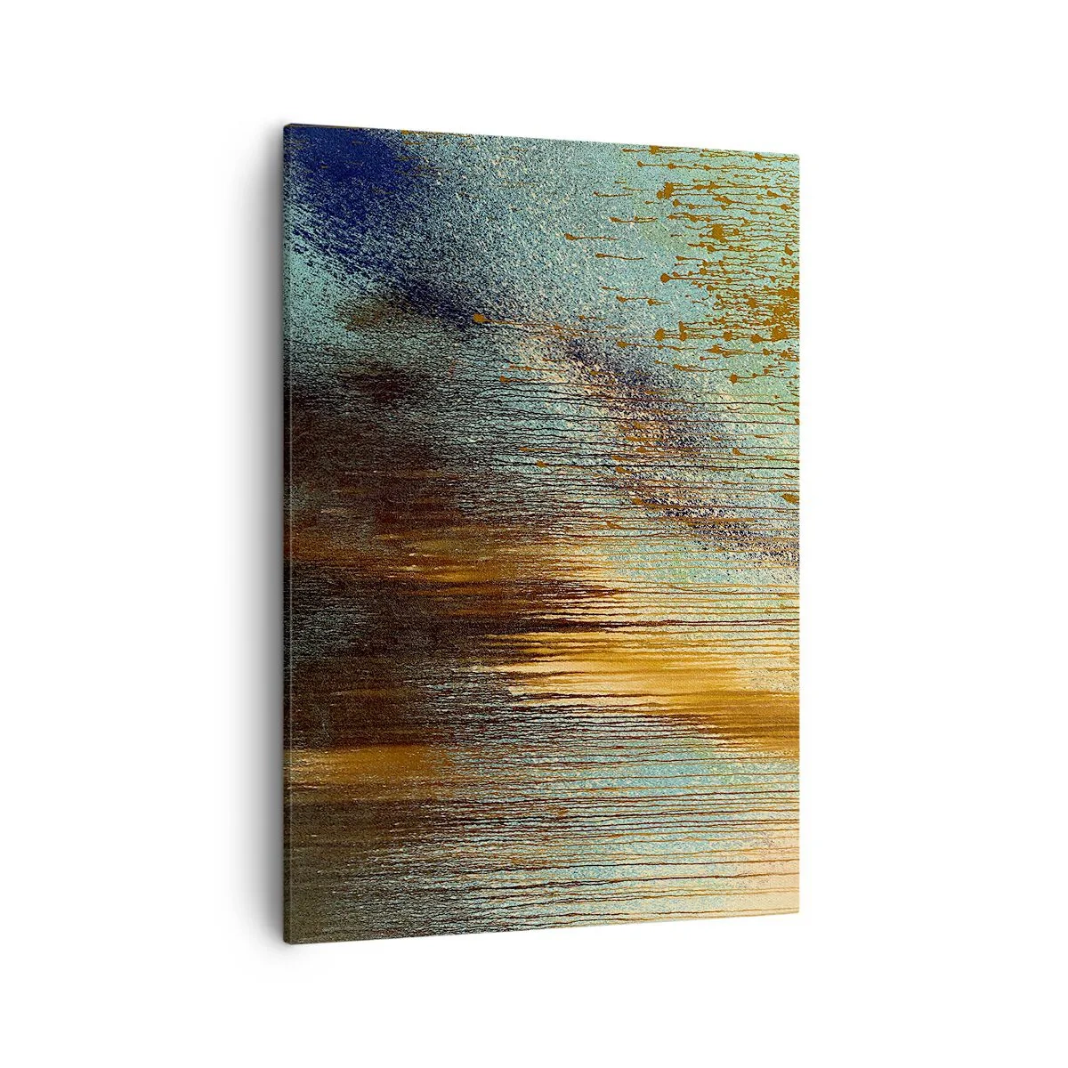 Canvastavla - Bild på duk - En oavsiktlig färgglad komposition - 50x70 cm