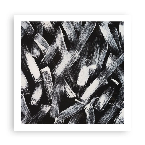 Affisch - Abstraktion i industriell anda - 60x60 cm