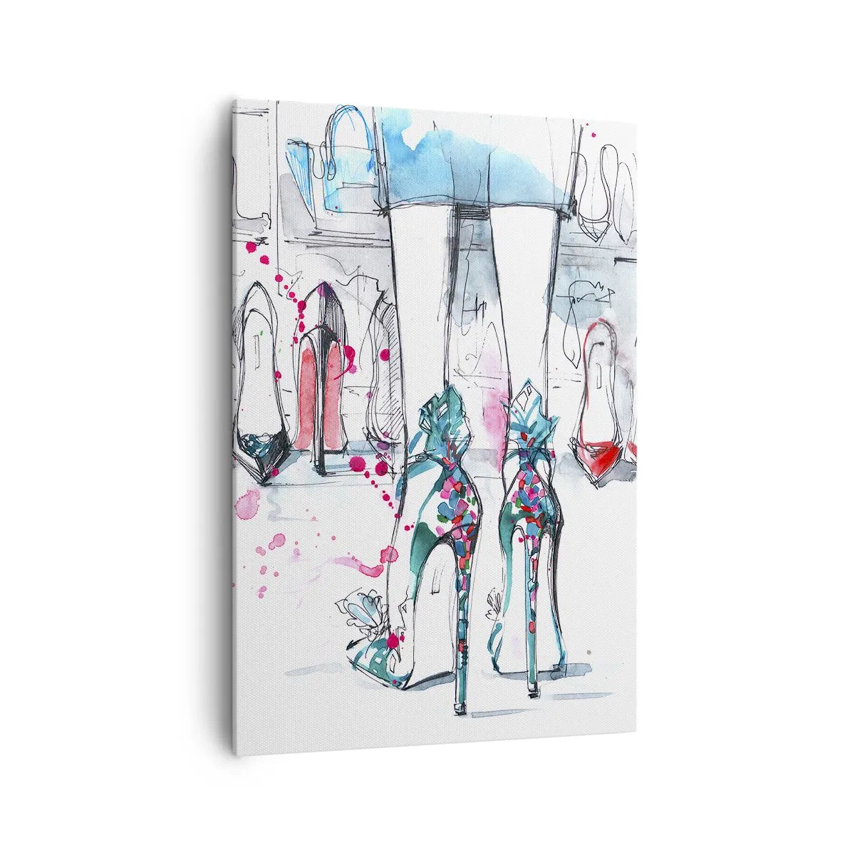 Canvastavla - Bild på duk - Sesam, öppna dig - 70x100 cm