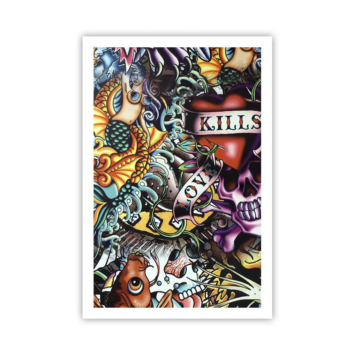 Affisch - Tatuerarens dröm - 61x91 cm