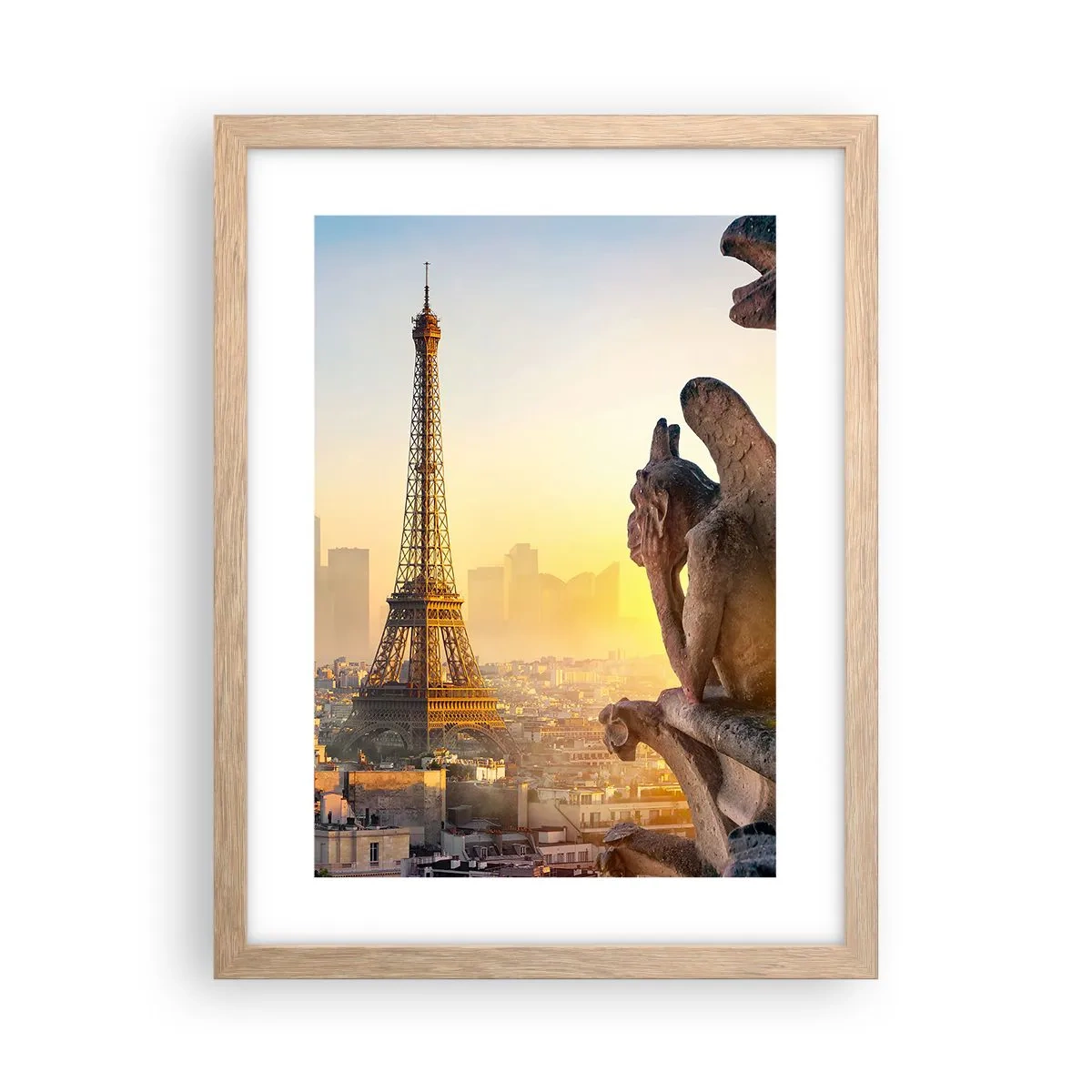 Affisch i ram av ljusek - En hel del har ändrats… - 30x40 cm