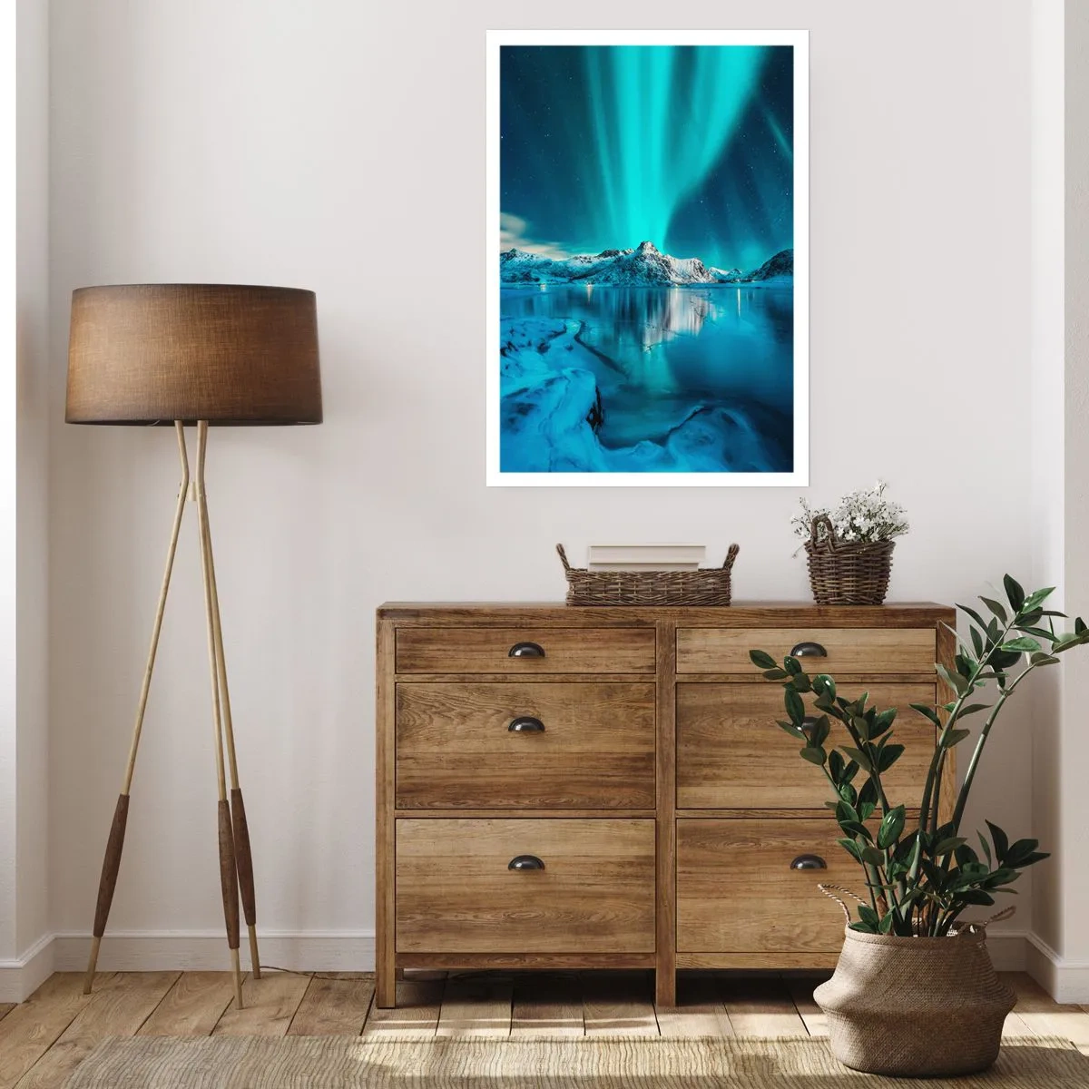 Affisch - Ljusets natt - 30x40 cm