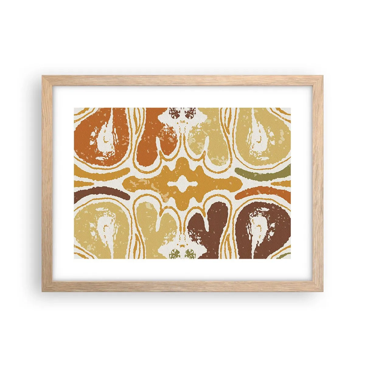 Affisch i ram av ljusek - Sentimental abstraktion - 40x30 cm