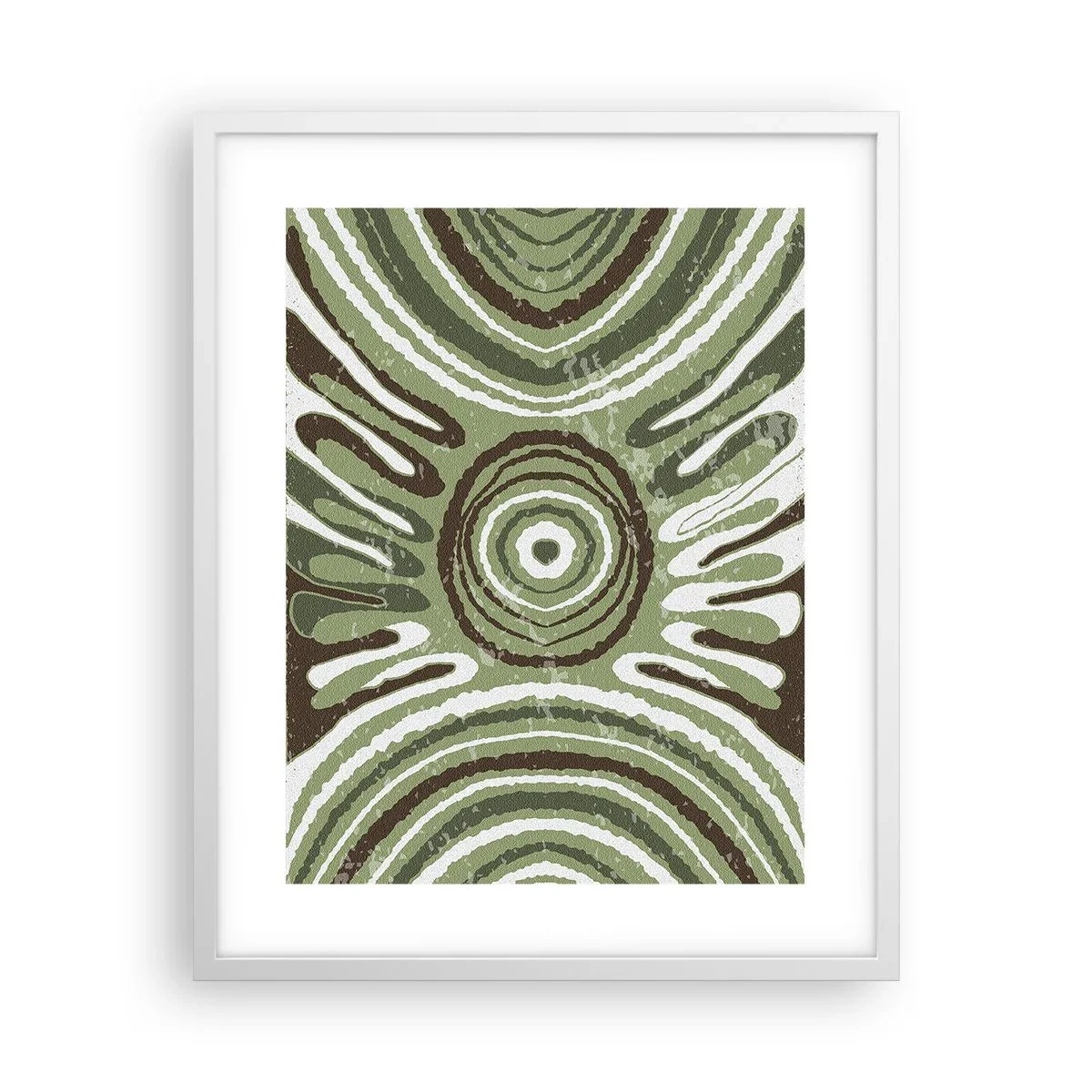 Affisch i vit ram - Explosion av känslor - 40x50 cm