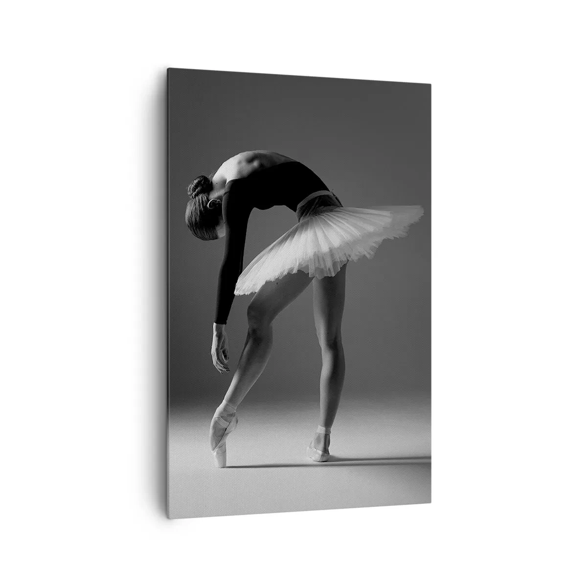 Canvastavla - Bild på duk - Bella ballerina - 80x120 cm