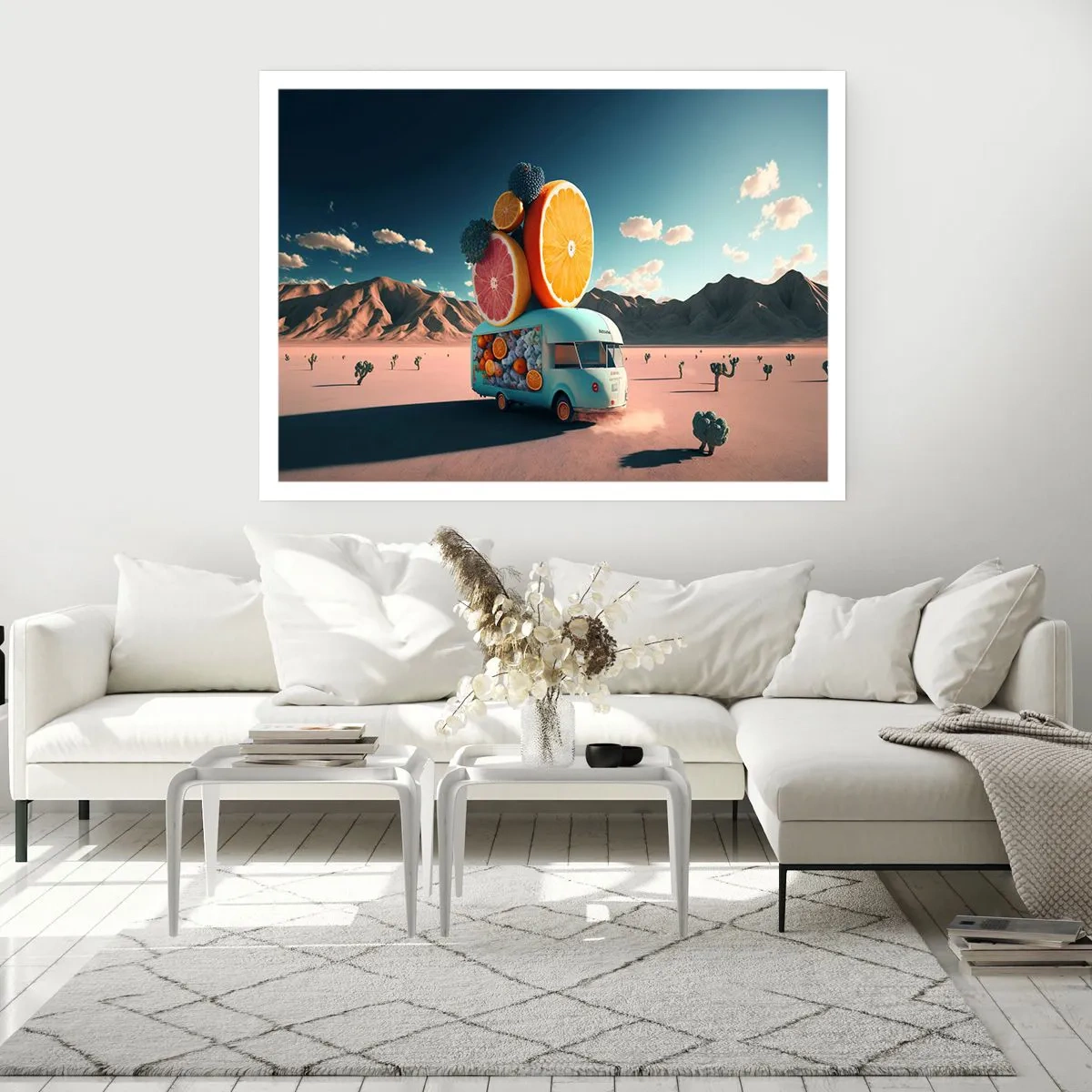 Affisch - En smak av semester - 70x50 cm