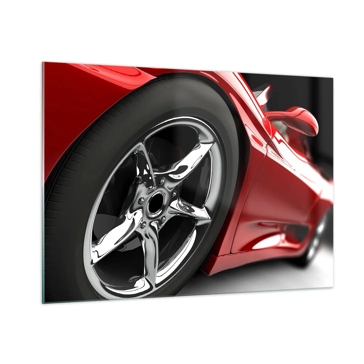 Glastavla - Bild på glas - Skapad att vara snabb - 100x70 cm