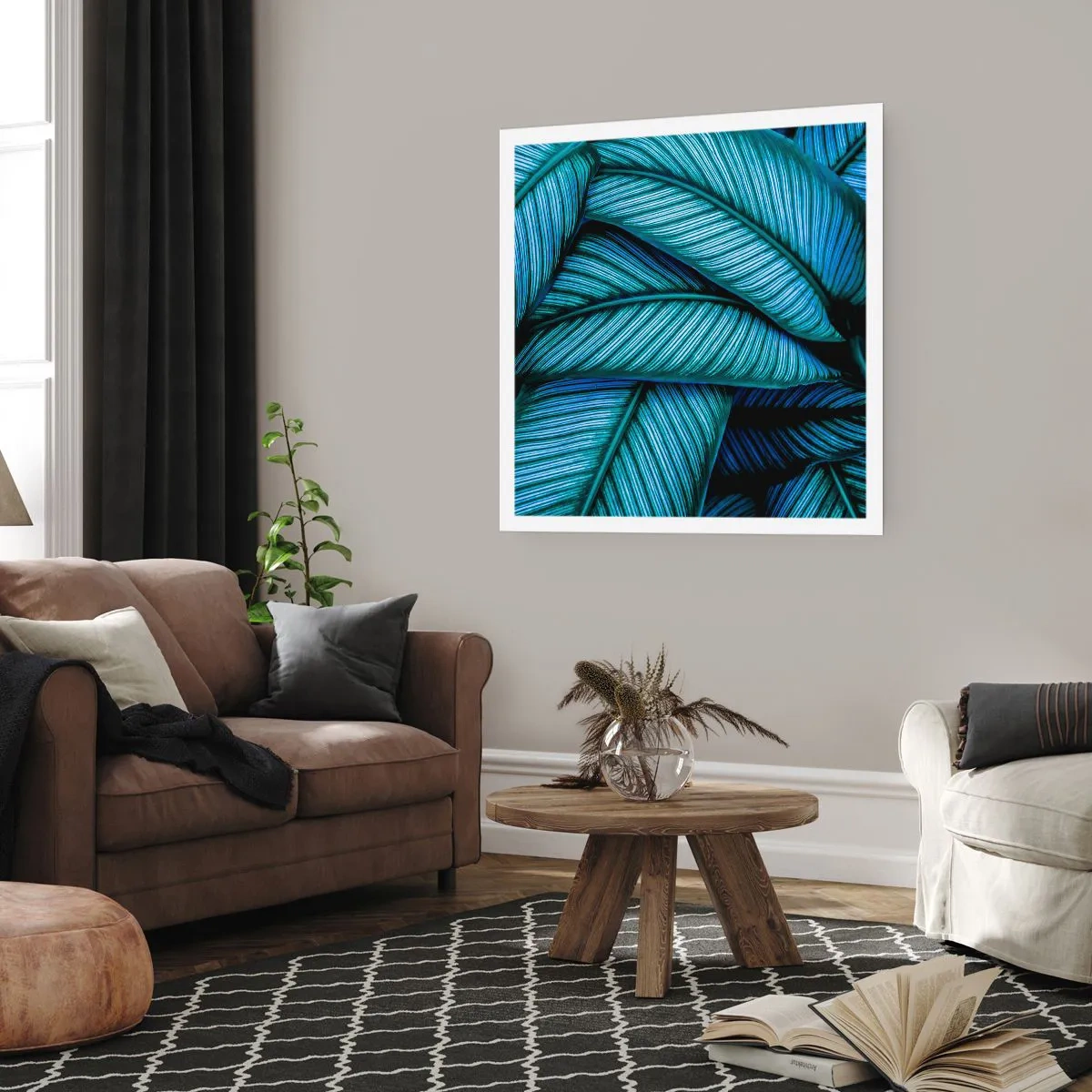 Affisch - Livslinjer - 60x60 cm