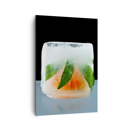 Canvastavla - Bild på duk - Fräschhet och svalka - 70x100 cm