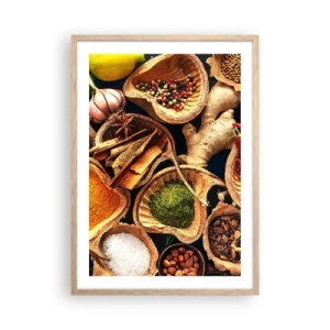 Affisch i ram av ljusek - Ta vad du vill - 50x70 cm