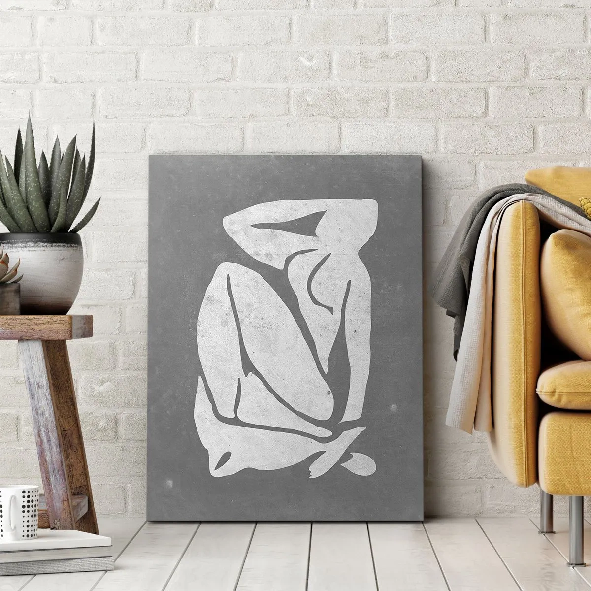 Canvastavla - Bild på duk - I drömmarnas värld - 70x100 cm