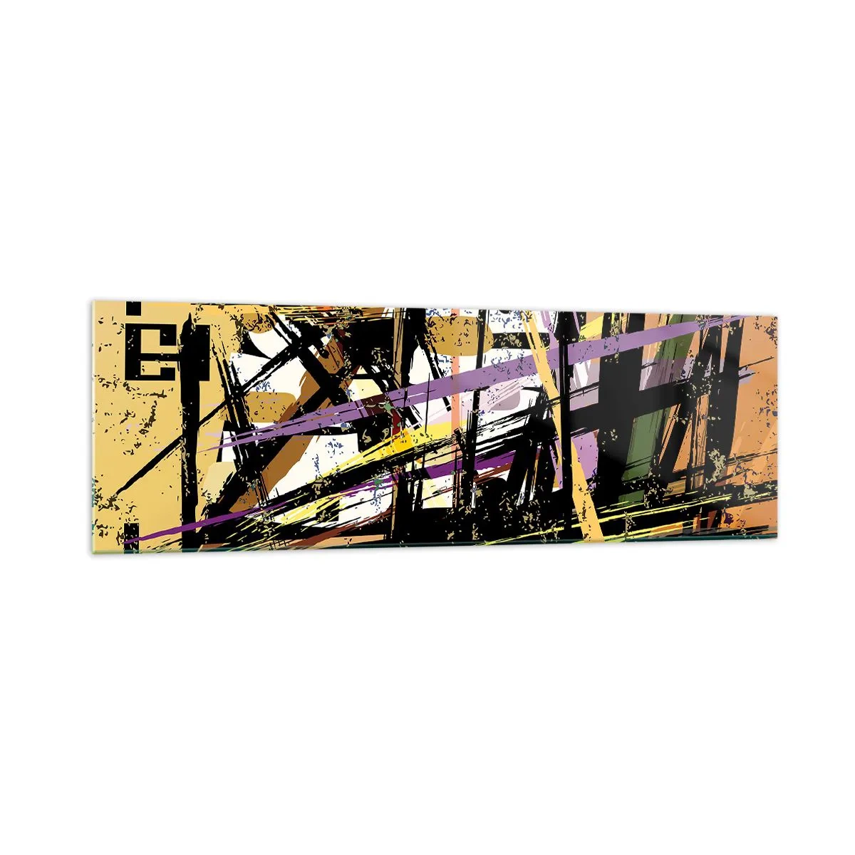 Glastavla - Bild på glas - Skarpt snitt - 160x50 cm