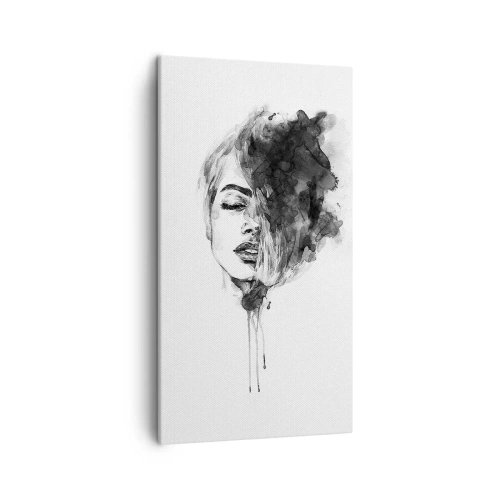 Canvastavla - Bild på duk - Vad flickan drömmer om - 45x80 cm