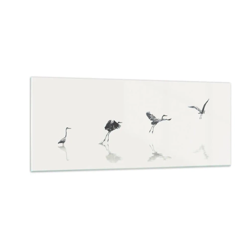 Glastavla - Bild på glas - Fyra enkla steg - 100x40 cm