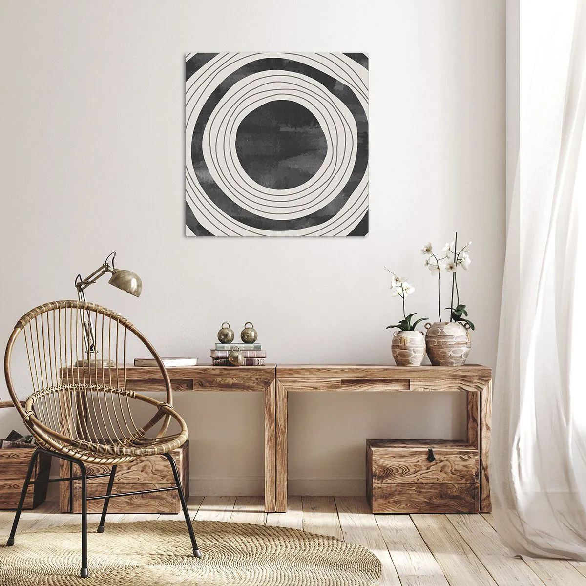 Canvastavla - Bild på duk - I själva kärnan - 60x60 cm