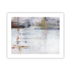 Affisch - Bakom luftridån - 50x40 cm