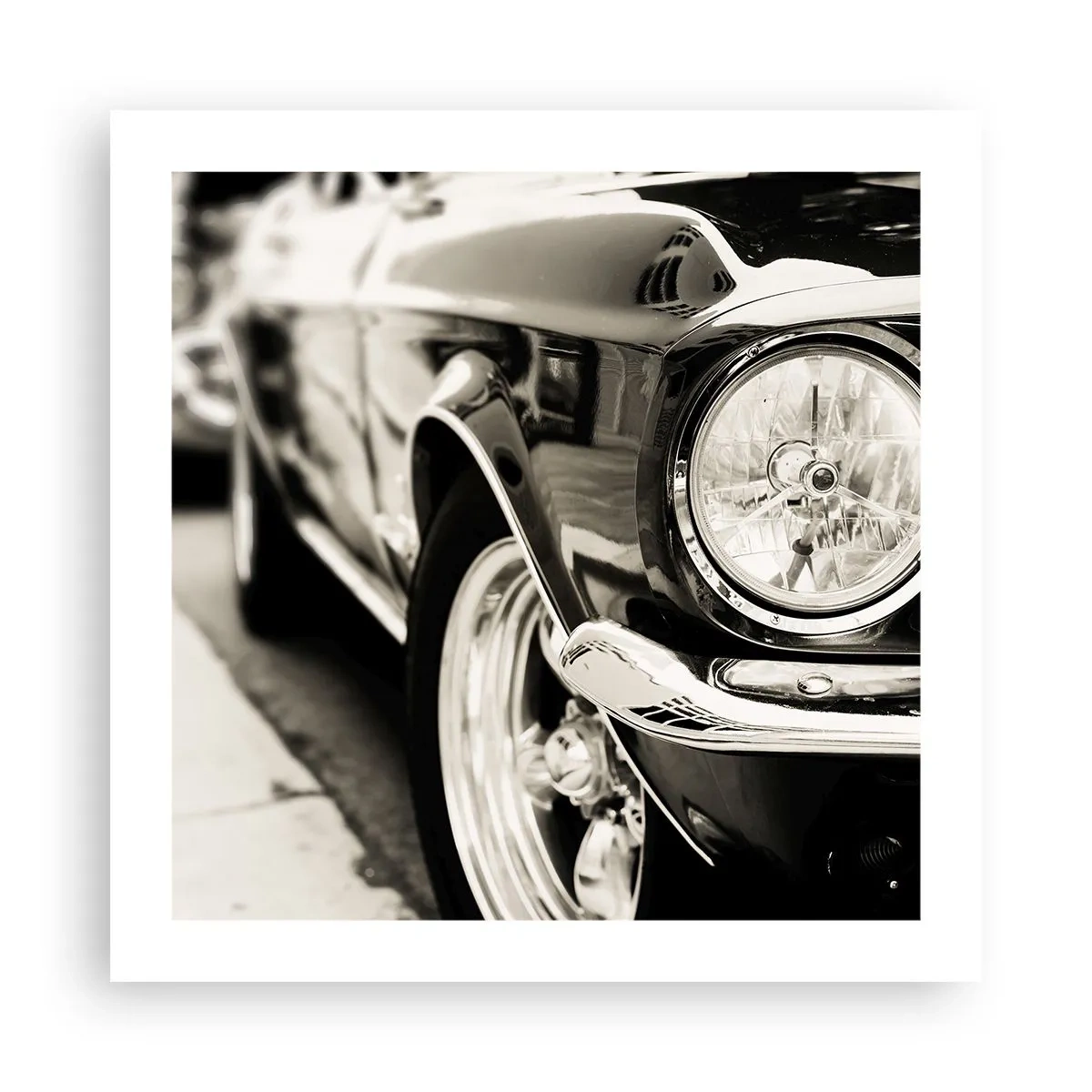 Affisch - Oändlig glans - 50x50 cm