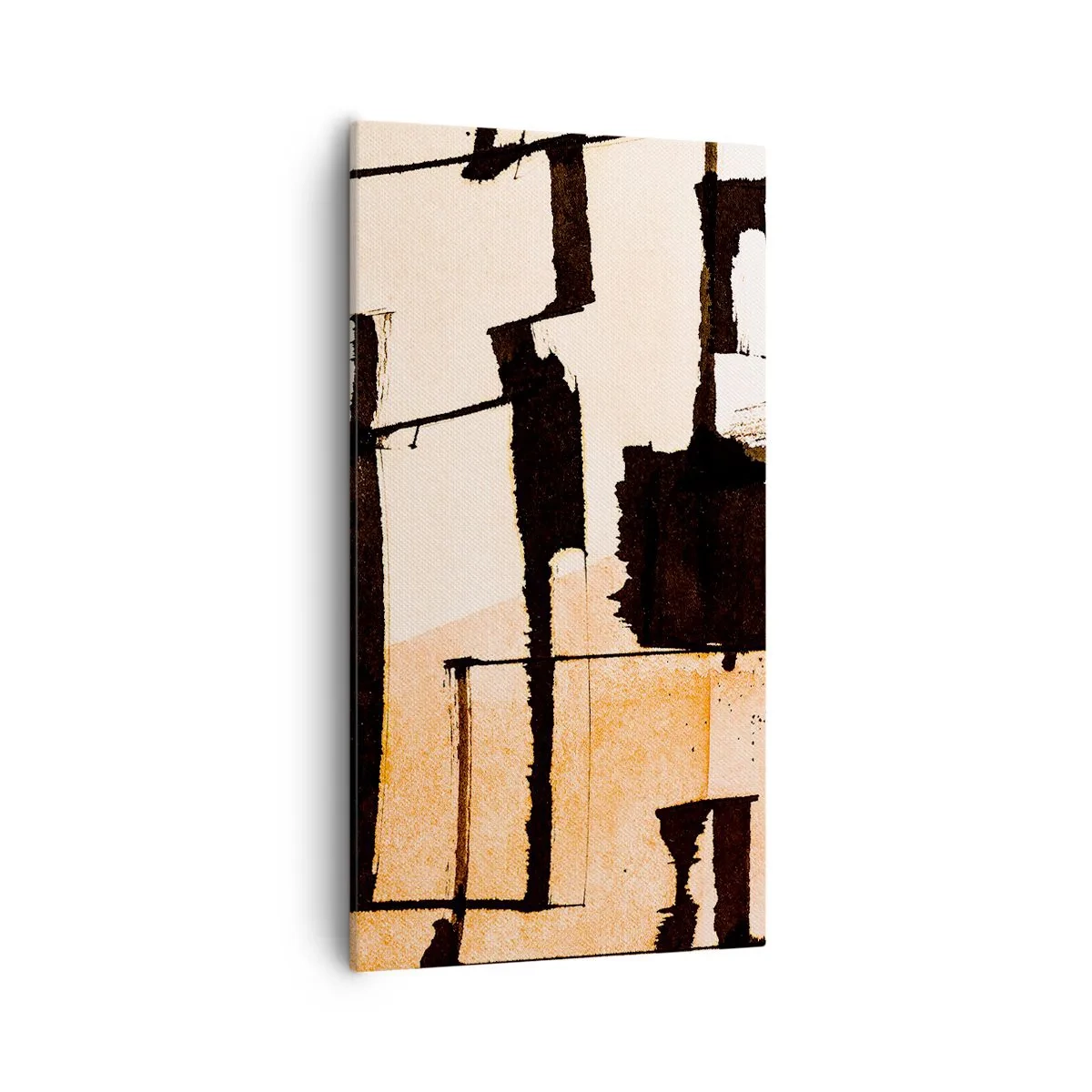 Canvastavla - Bild på duk - Ändå ordning - 55x100 cm