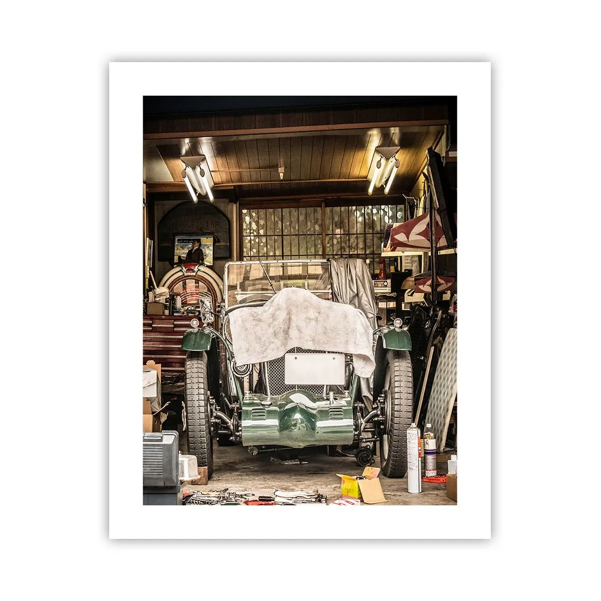 Affisch - Tillbaka till det förflutna - 40x50 cm