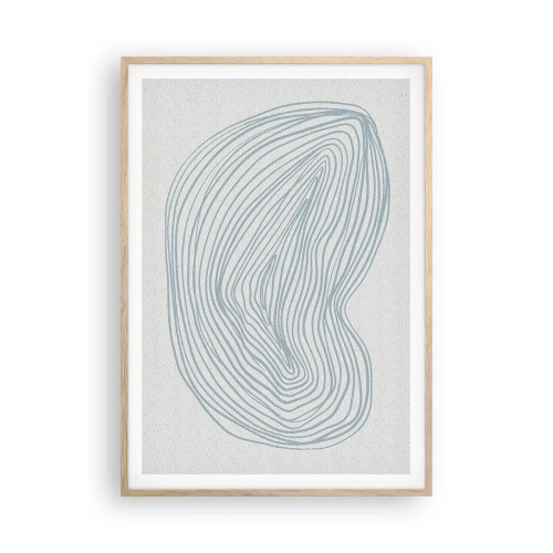 Affisch i ram av ljusek - Droppens leende - 70x100 cm