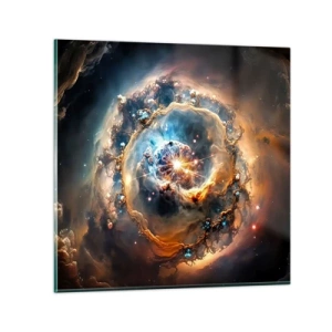 Glastavla - Bild på glas - Början - 30x30 cm