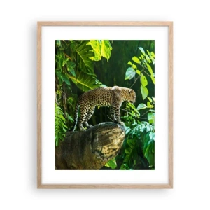 Affisch i ram av ljusek - På jakt? - 40x50 cm