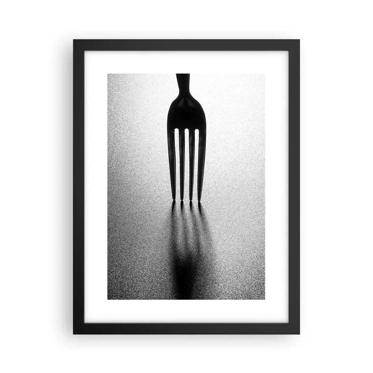 Affisch i svart ram - Ljus och skugga - 30x40 cm