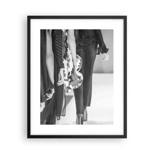 Affisch i svart ram - En elegant parad - 40x50 cm