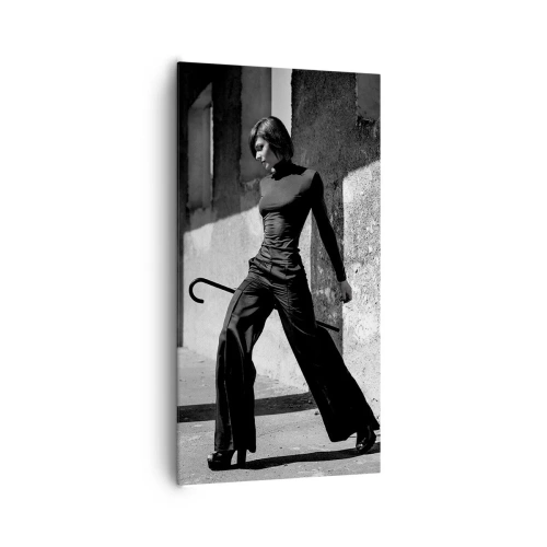 Canvastavla - Bild på duk - Stadselegans - 65x120 cm
