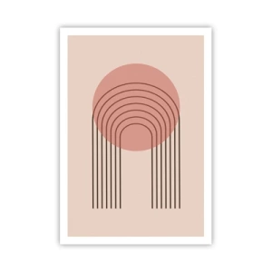 Affisch - Ostoppad attraktionskraft - 70x100 cm