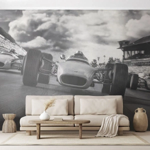 Fototapet Premium Canvas - Kraften finns! - Formel 1, Fordon, Lopp - 400x280 cm