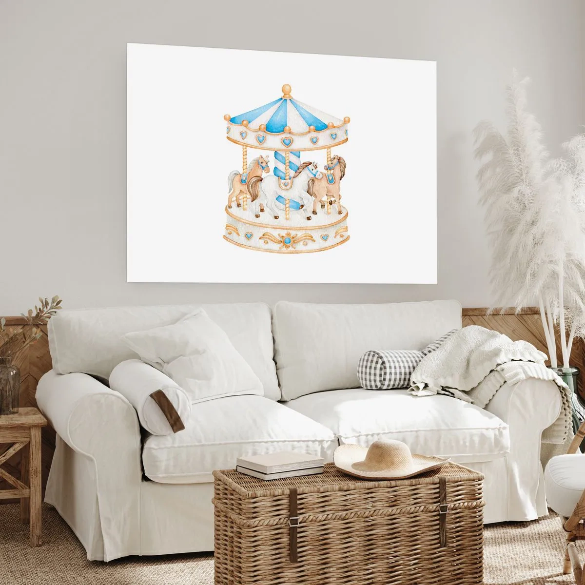 Affisch - En ljuvlig barndom - 70x50 cm