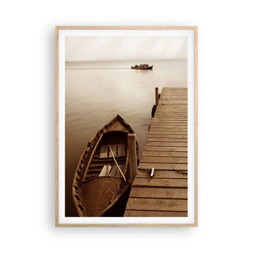 Affisch i ram av ljusek - Stora lugnet - 70x100 cm