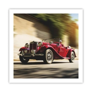 Affisch - Vackrare än Nike från Samothrakis - 60x60 cm