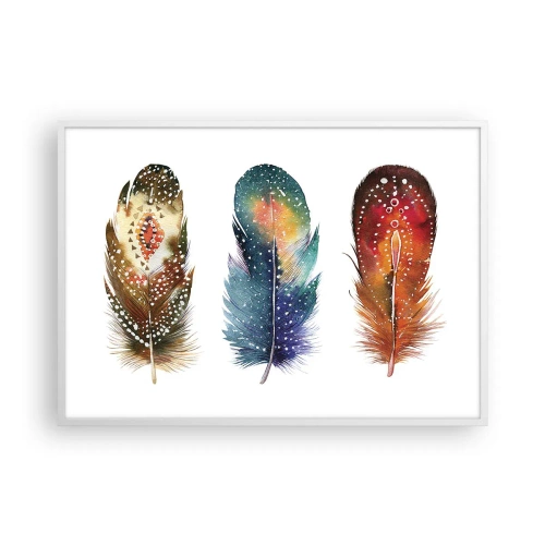 Affisch i vit ram - Ritualer, seder, hemligheter - 100x70 cm
