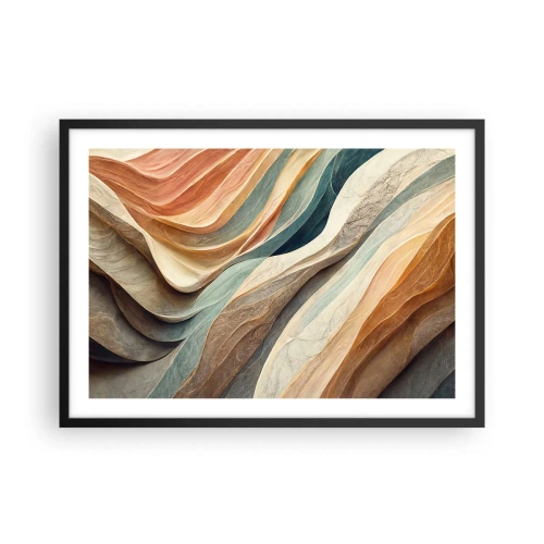 Affisch i svart ram - Ögonblick före förändring - 70x50 cm