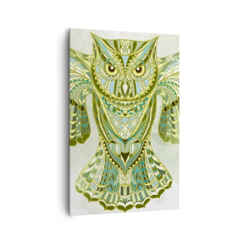 Canvastavla - Bild på duk - Från kelternas heliga trädgård - 80x120 cm