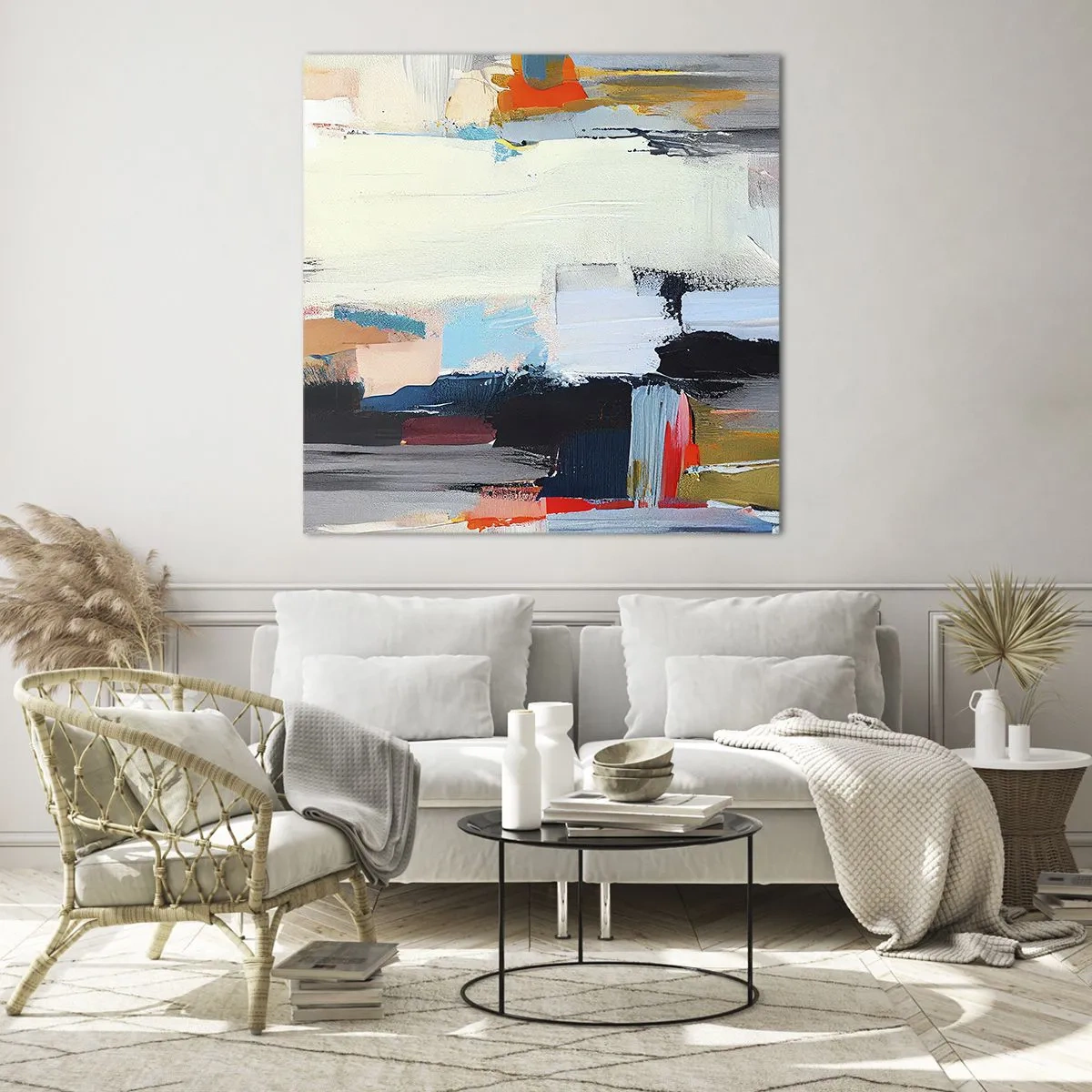 Glastavla - Bild på glas - Finns det någon metod? - 70x70 cm