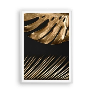 Affisch i vit ram - Olika men lika dyra - 70x100 cm