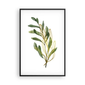 Affisch i svart ram - Allt som är gott - 61x91 cm