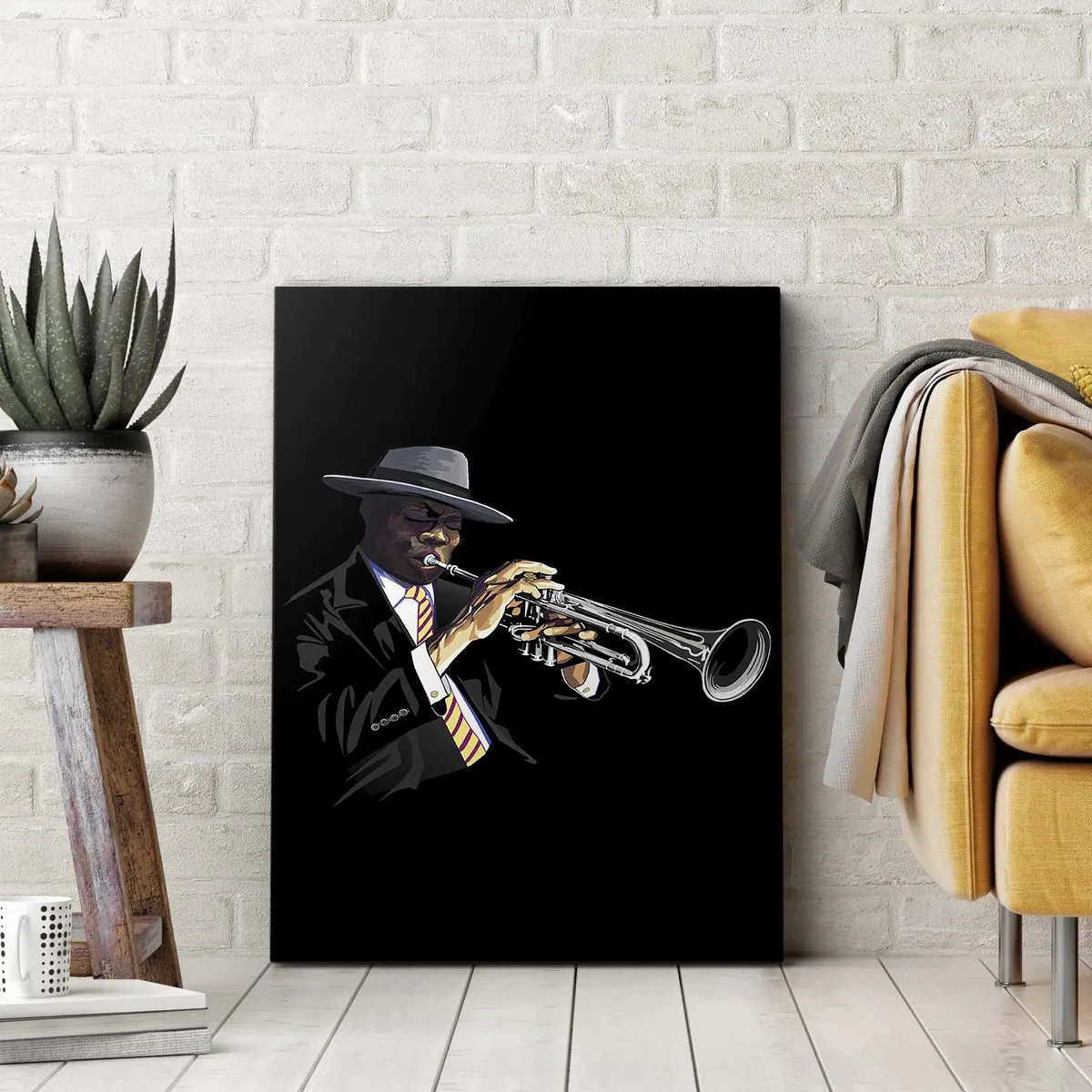 Canvastavla - Bild på duk - Gamla skolans charm - 70x100 cm